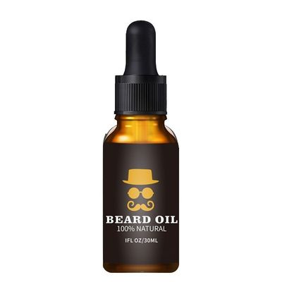 L'olio per la crescita della barba per uomini favorisce la crescita e rafforza la barba