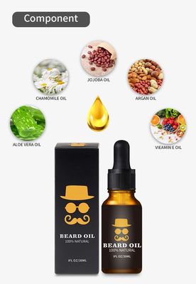 L'olio per la crescita della barba per uomini favorisce la crescita e rafforza la barba