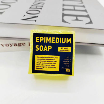 Sapone di estratto di Epimedium a base di erbe per un bagno sano e rigenerante