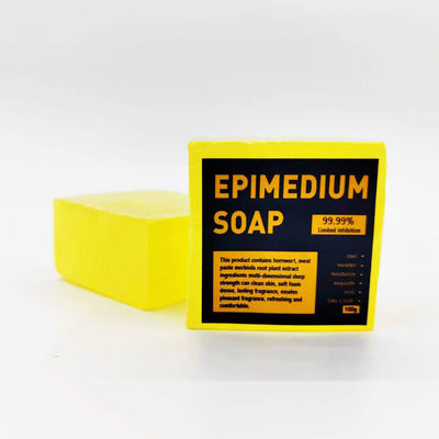 Sapone di estratto di Epimedium a base di erbe per un bagno sano e rigenerante