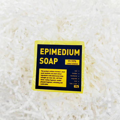 Sapone di estratto di Epimedium a base di erbe per un bagno sano e rigenerante