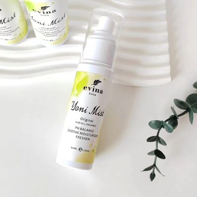 Etichetta privata 60ml Erbe organiche Yoni Mist per la pulizia del pH 100% naturale