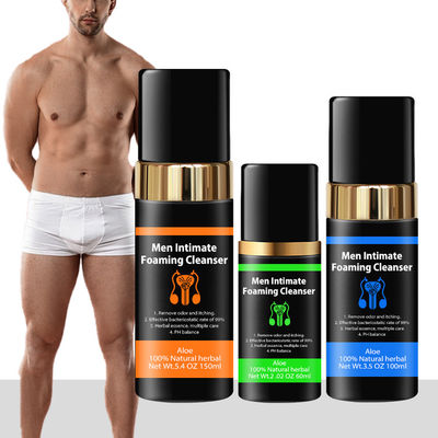100% Erbe Naturali Uomini Intimo Wash Set per etichetta privata e benefici antimicrobici