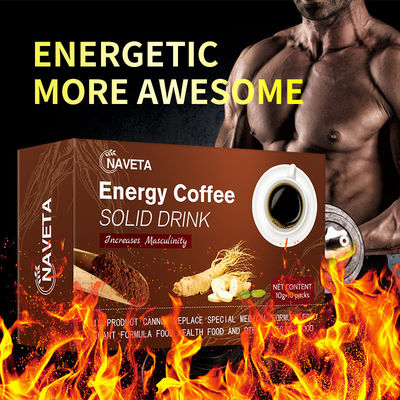 Potenza del caffè 100% naturale per l' uomo Nessun effetto collaterale Specifica del prodotto 10g*10 sacchetti