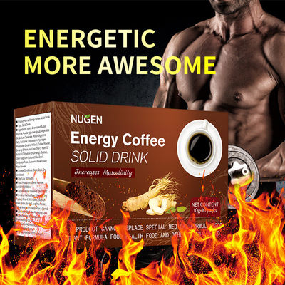 Potenza del caffè 100% naturale per l' uomo Nessun effetto collaterale Specifica del prodotto 10g*10 sacchetti