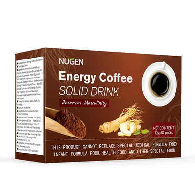 Potenza del caffè 100% naturale per l' uomo Nessun effetto collaterale Specifica del prodotto 10g*10 sacchetti