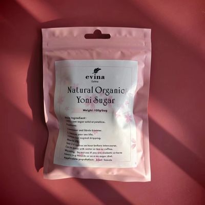 100% di zucchero naturale Yoni Dolci Vita di 2 anni Logo personalizzato