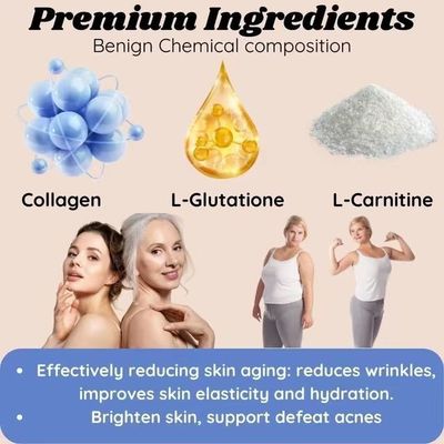 Pure Organic Bloom Slimming Coffee Powder con Collagene Soluzione naturale di perdita di peso