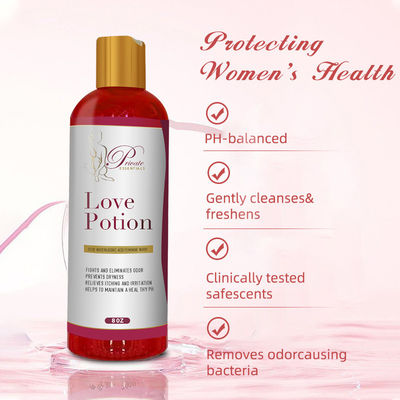 Etichetta privata naturale rinfrescante pH equilibrio pulizia erboristica Yoni Gel di lavaggio femminile