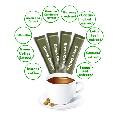 Ganoderma Coffee 10g*10 Polvere sostitutiva di pasti istantanei per il controllo del peso naturale