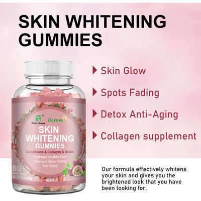 gomme da collagene OEM gomma di fragole per una pelle liscia e priva di imperfezioni