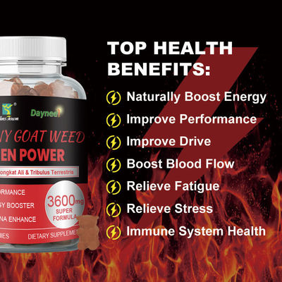 Forever Multi Maca Gummy Candy Potenza maschile per una lunga durata di energia e forza
