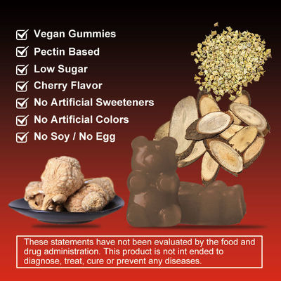 Forever Multi Maca Gummy Candy Potenza maschile per una lunga durata di energia e forza