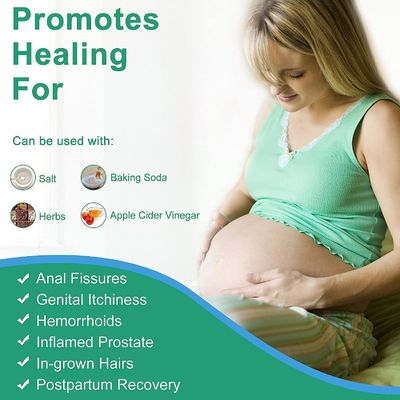 Salute delle donne Sedile pieghevole Bagno per sedile igienico Hemorroidi Bagno di cura post-partum