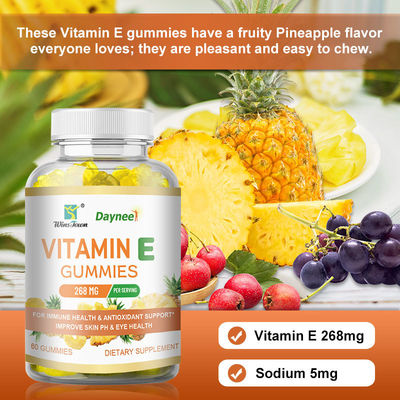 Collagene vegano Vitamina C E Sbiancatura della pelle L-glutatione gomme per una pelle più luminosa