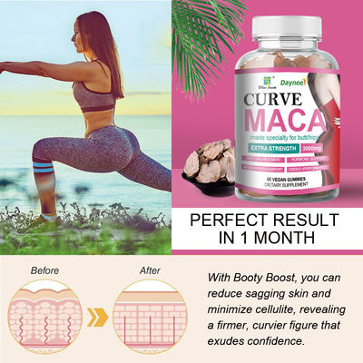 Aumenta il tuo sistema immunitario con 24 mesi di durata Maca Gummies OEM Caramelle morbide personalizzate