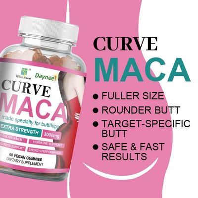 Aumenta il tuo sistema immunitario con 24 mesi di durata Maca Gummies OEM Caramelle morbide personalizzate