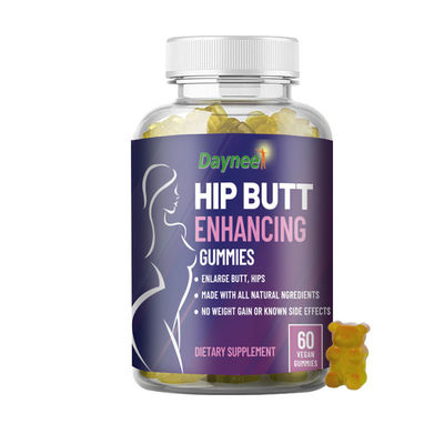 Marca privata Vegan gommose pillole gluteiche per la formazione del corpo femminile 36 mesi di durata