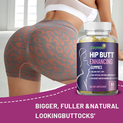 Marca privata Vegan gommose pillole gluteiche per la formazione del corpo femminile 36 mesi di durata