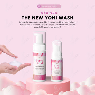Pulizia intima personalizzata Etichetta personalizzata Acido borico Yoni Lavaggio con erbe naturali