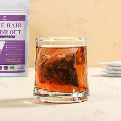 Supplemento di tè naturale e biologico per una crescita rapida dei capelli