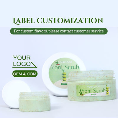 Esfoliante idratante private label per la vagina PH equilibrio riparazione femminile sbiancamento Yoni scrub