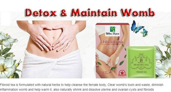 Fibroide Tea Winstown Fertilità femminile Detox per la pulizia Yoni e la salute riproduttiva