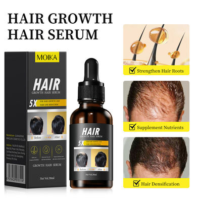 Potente siero anti-perdita di capelli con olio di zenzero e vitamina B5