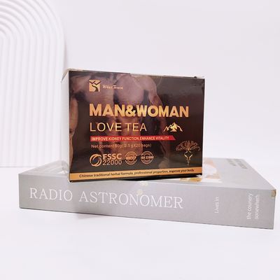 Specifica del prodotto 2.5g*20 100% naturale Uomo e donna amano il tè per un legame più forte