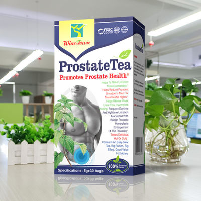 Tè alla prostata per l'uomo 100% erboristico sano Temperatura della sala da tè Metodo di conservazione campioni