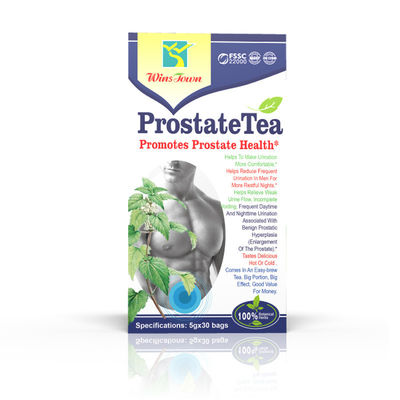 Tè alla prostata per l'uomo 100% erboristico sano Temperatura della sala da tè Metodo di conservazione campioni