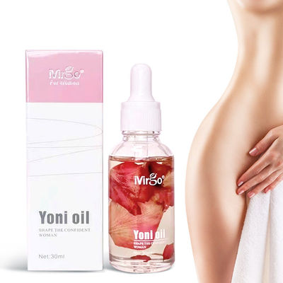 Olio di qualità alimentare per il rafforzamento vaginale naturale Yoni Rose Essential e certificazione