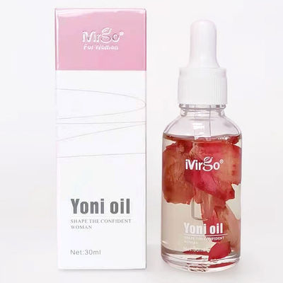 Olio di qualità alimentare per il rafforzamento vaginale naturale Yoni Rose Essential e certificazione