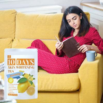 Tisana Glow 10 giorni Vitamina C sbiancante Tisana mattutina personalizzata per neonati