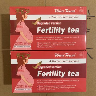 Aumentate la fertilità e pulite l'utero con il tè per la fertilità femminile