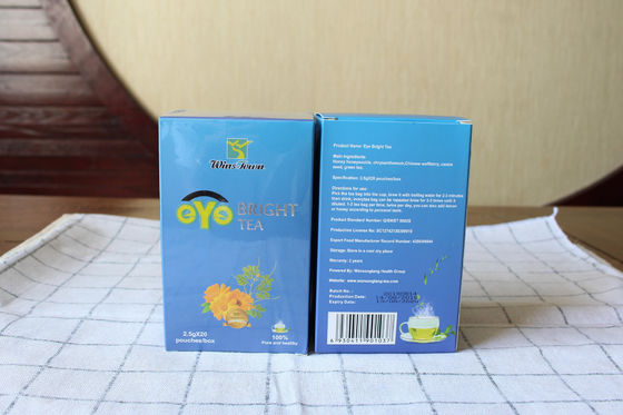Metodo di conservazione a temperatura ambiente Tè brillante per occhi 100% naturale e efficace