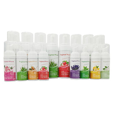 60 ml di schiuma igiene vaginale pH cura lavaggio femminile con campione gratuito e durata di conservazione di 2 anni