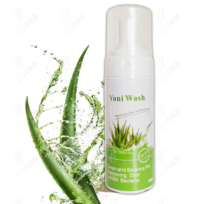 Pulito Yoni Foam Uomini igiene vaginale intima con erbe naturali Ingredienti