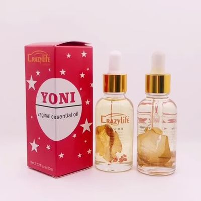 Olio Yoni professionale per massaggi vaginali naturali in 30 ml. Durata di conservazione 2 anni