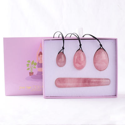 Uova Yoni di quarzo rosa, l' aggiunta perfetta alla tua routine Yoni.