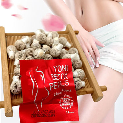 Salute delle donne Igiene femminile Erbe vaginali Utero pulito Vagina Perla Yoni Detox Perle