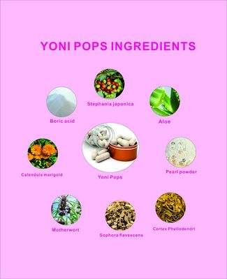 Prova il potere delle erbe naturali con i nostri Yoni Pops sterilizzanti batteri vaginali