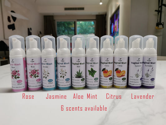 Erbe naturali Pulizione vaginale a base vegetale Lavaggio per la sensazione di freschezza del pH quotidiano