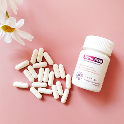 Ristabilire l'equilibrio del pH vaginale con 600 mg/pcs di Yoni Pops e supposte di acido borico