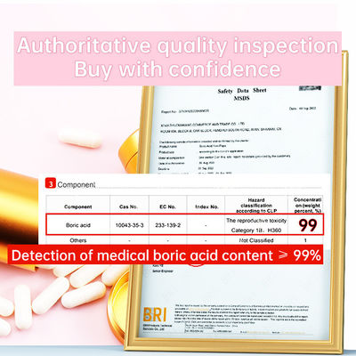 Ristabilire l'equilibrio del pH vaginale con 600 mg/pcs di Yoni Pops e supposte di acido borico