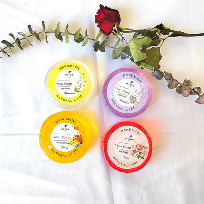 100g Erbe naturali etichetta privata igiene femminile pulizia vaginale olio essenziale sapone Yoni