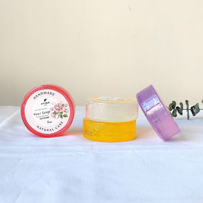 100g Erbe naturali etichetta privata igiene femminile pulizia vaginale olio essenziale sapone Yoni