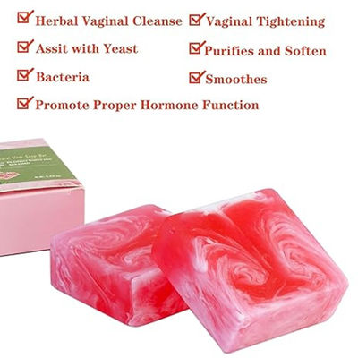 Erbe biologiche 100% naturali Sapone Yoni per donne Pulizia vaginale e pulizia profonda