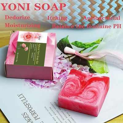 Erbe biologiche 100% naturali Sapone Yoni per donne Pulizia vaginale e pulizia profonda
