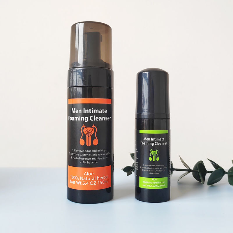 100% Erbe Naturali Uomini Intimo Wash Set per etichetta privata e benefici antimicrobici